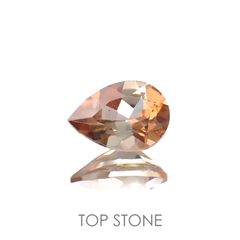 バイカラーアンダリュサイト(宝石名アンダリュサイト)スリランカ/マダガスカル産 0.70ct 識別済[220917581]7.1x4.9mm前後