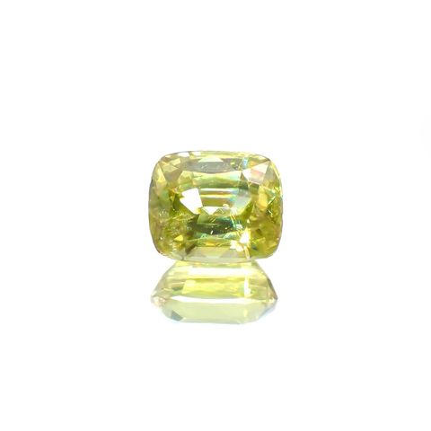 スフェーン(宝石名スフェーン) マダガスカル産 ソ付(彩珠) 1.001ct / 6.1x5.1mm前後 [210712009]