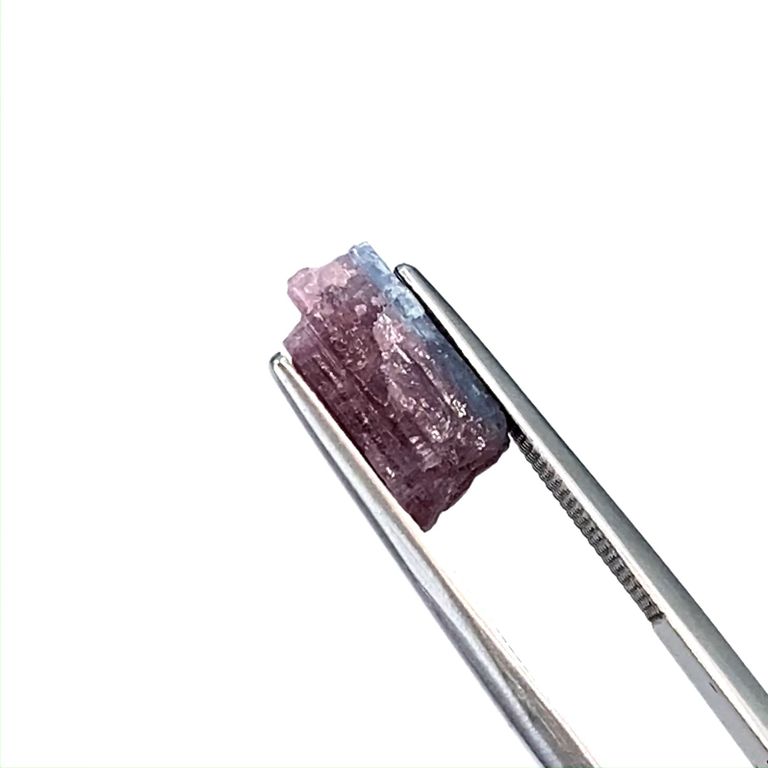 バイカラーパライバトルマリン 原石 ブラジル産 3.23ct[220516014]12.1 