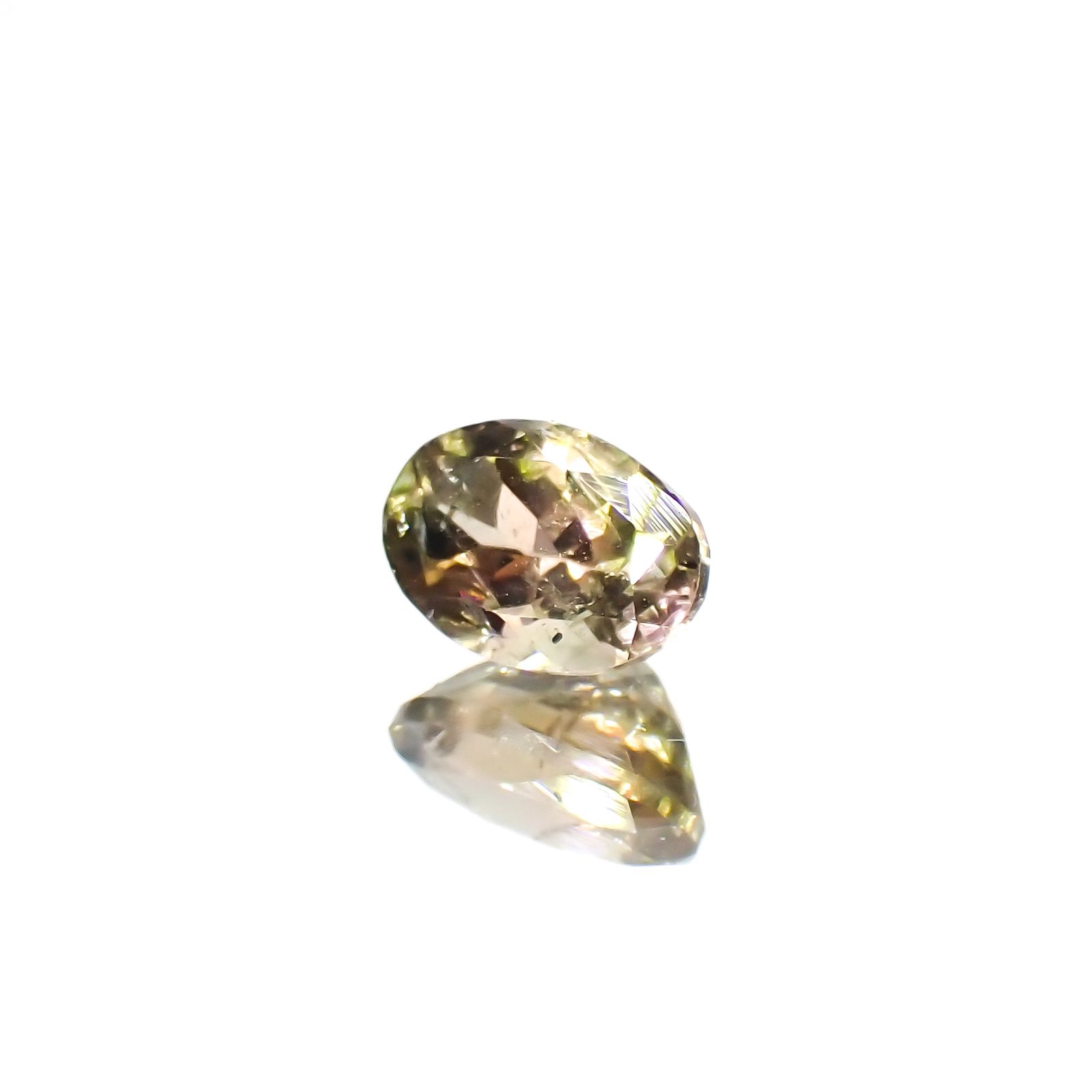 バイカラートルマリン コンゴ産 0.51ct[231224491]5.8x4mm前後