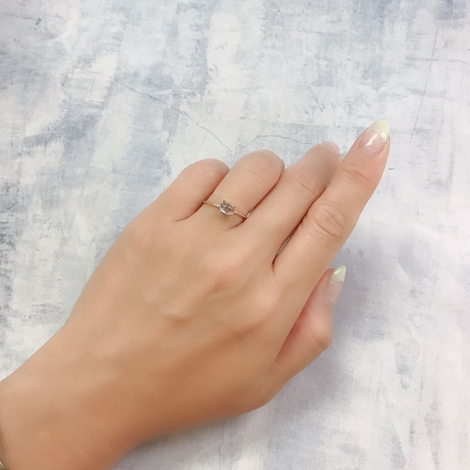 バイカラートルマリン コンゴ民主共和国/アフリカ産 0.48ct[220817363]5.9x3.9mm前後