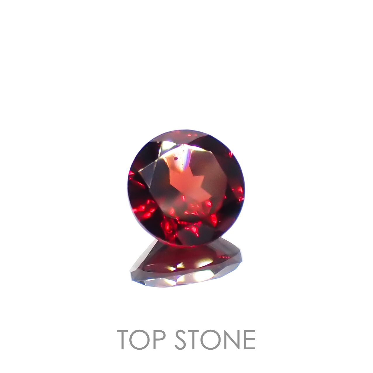 パイラルスパイトガーネット モザンビーク産 1.32ct[230120153]6.6x6.6mm前後