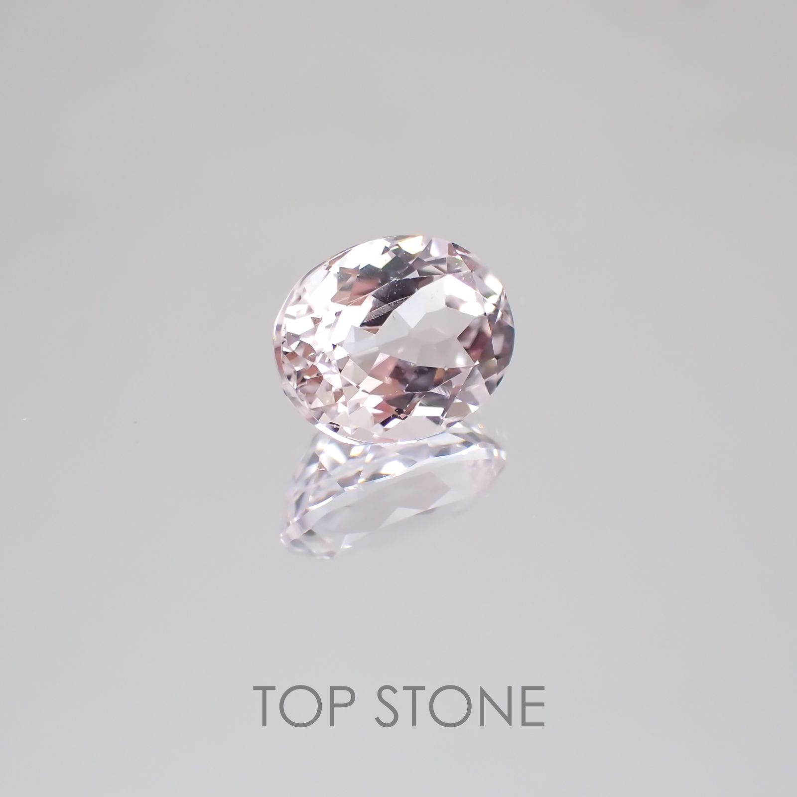 クンツァイト アフガニスタン産 ルース 3.15ct[21029728]10.1×8.1mm前後