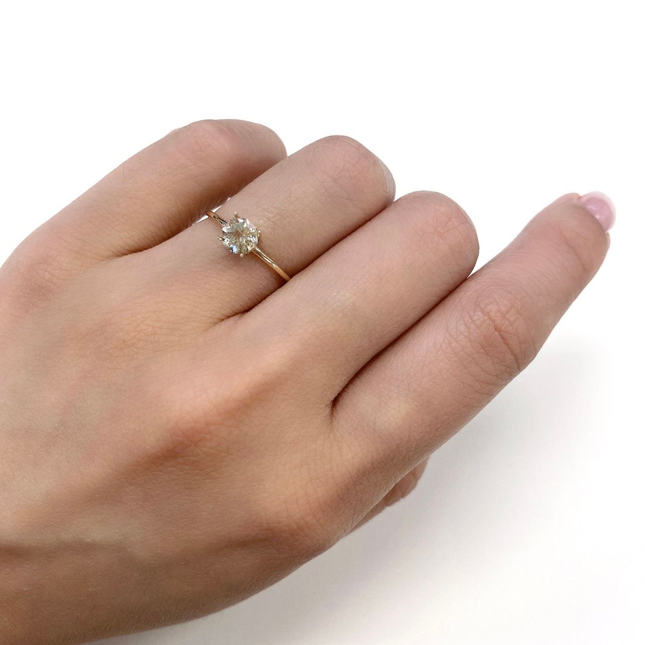 ◇オクタゴンカット◇ルチルクォーツSA ブラジル産 ルース 0.5ct[210611306]5×5mm前後