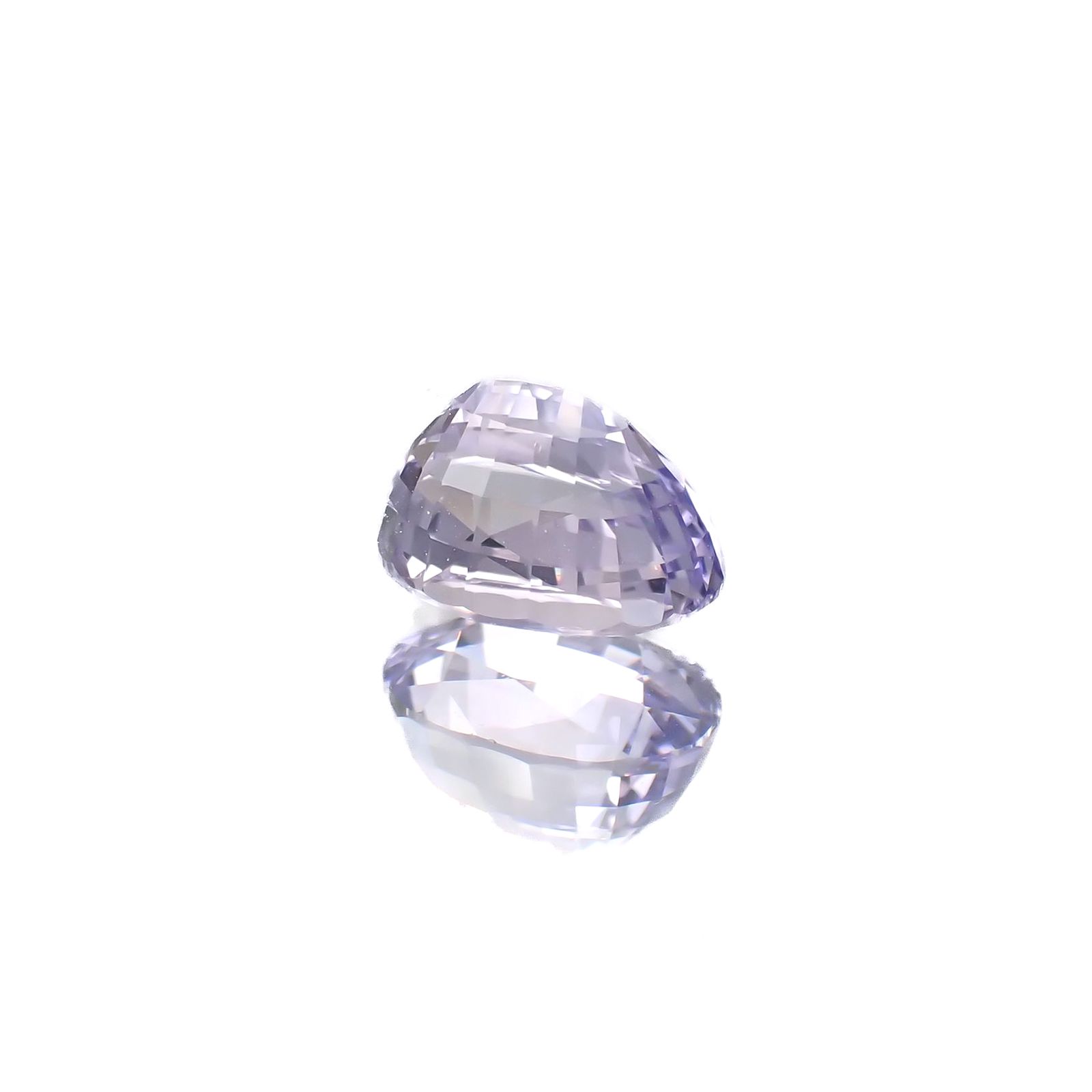ラベンダーサファイア(宝石名サファイア)スリランカ/マダガスカル産 識別済 1.69ct / 7.4x5.3mm前後 [220817461]