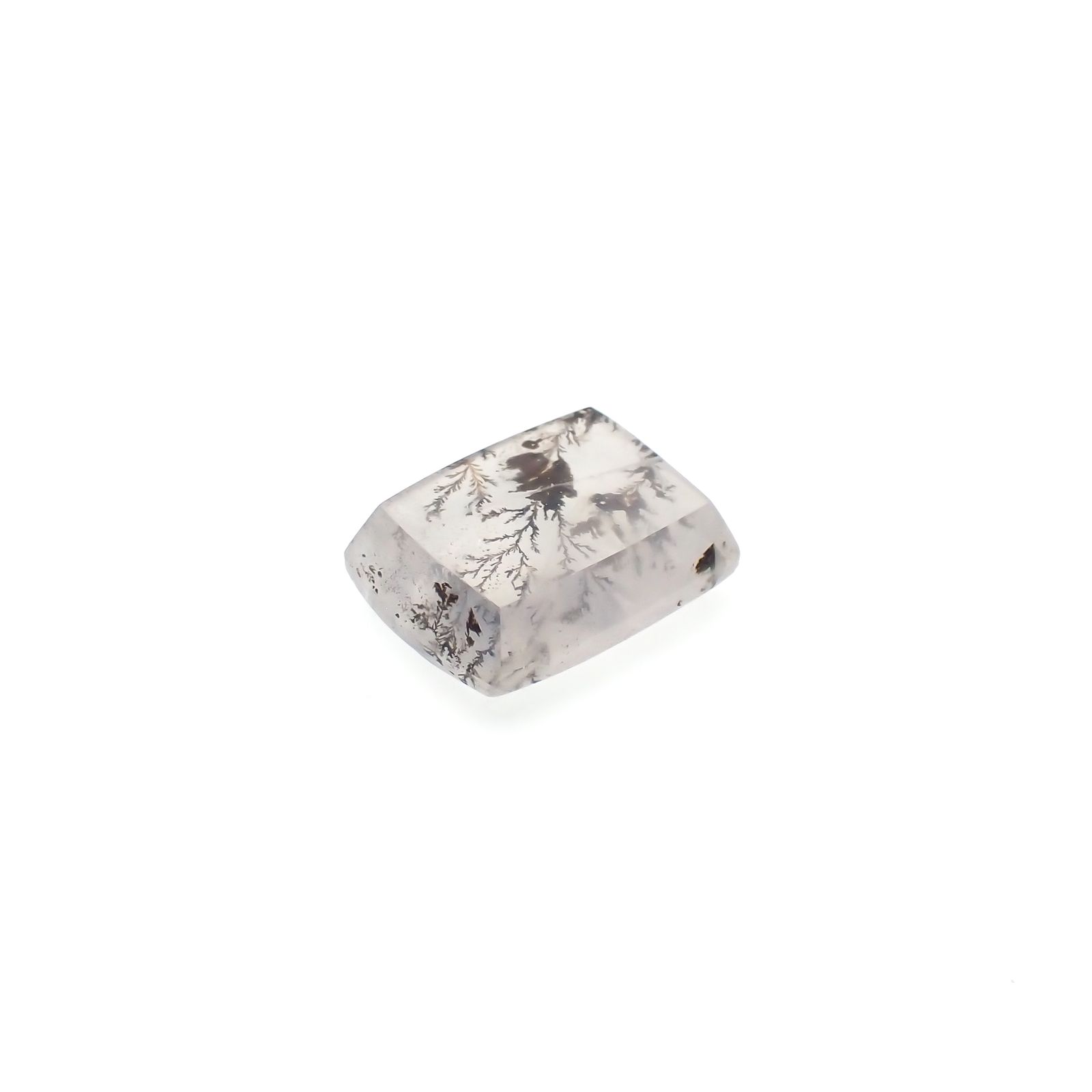 デンドリチッククォーツ ブラジル産 5.39ct[231224898]12.4x9.8mm前後