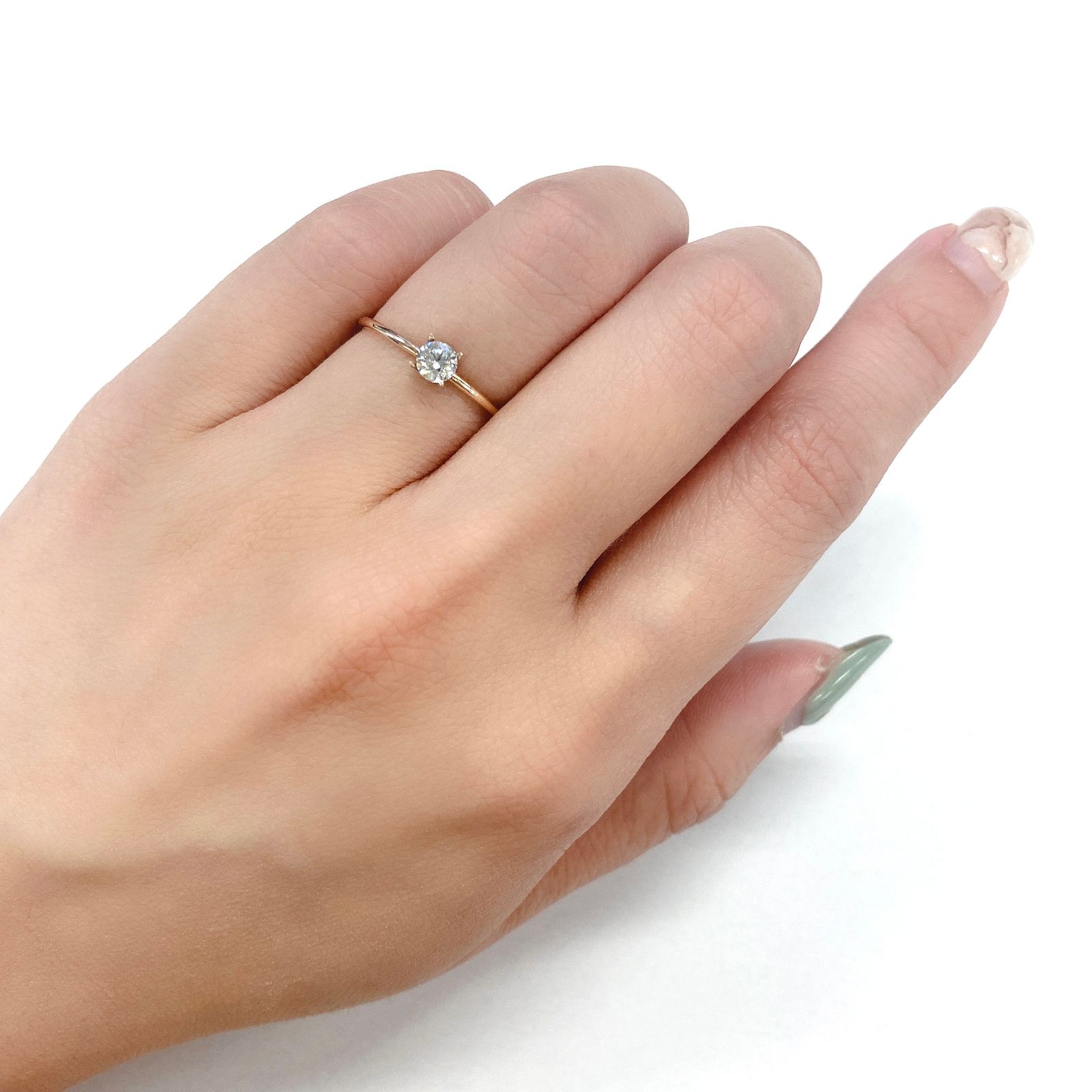 JF282★高級 ダイヤモンド0.154ct コンビ リング CGLソ付 JF282☆高級 ダイヤモンド0.154ct コンビ リング CGLソ付 - メルカリ