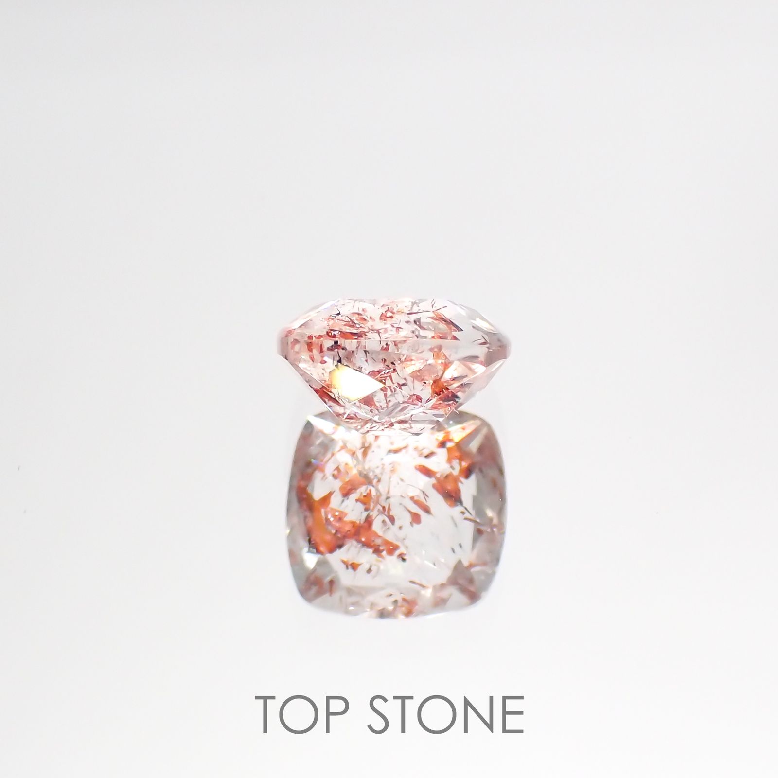 ファイヤークォーツ ナイジェリア産 1.37ct[220114756]7.1x7mm前後