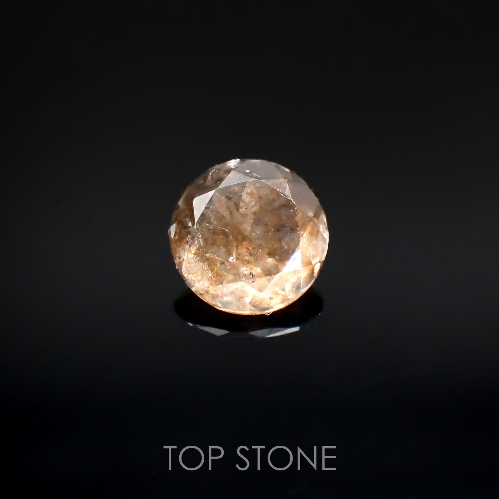 アベンチュリンアクアマリン ナイジェリア産 0.66ct[220917713]6.2x6.2mm前後
