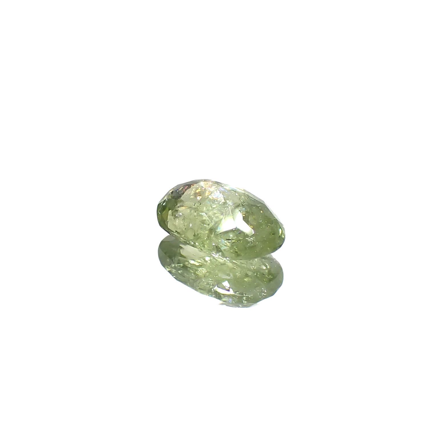 イリデッセンスクロムトルマリン ケニア産 0.83ct[240928936]7.6x5mm前後