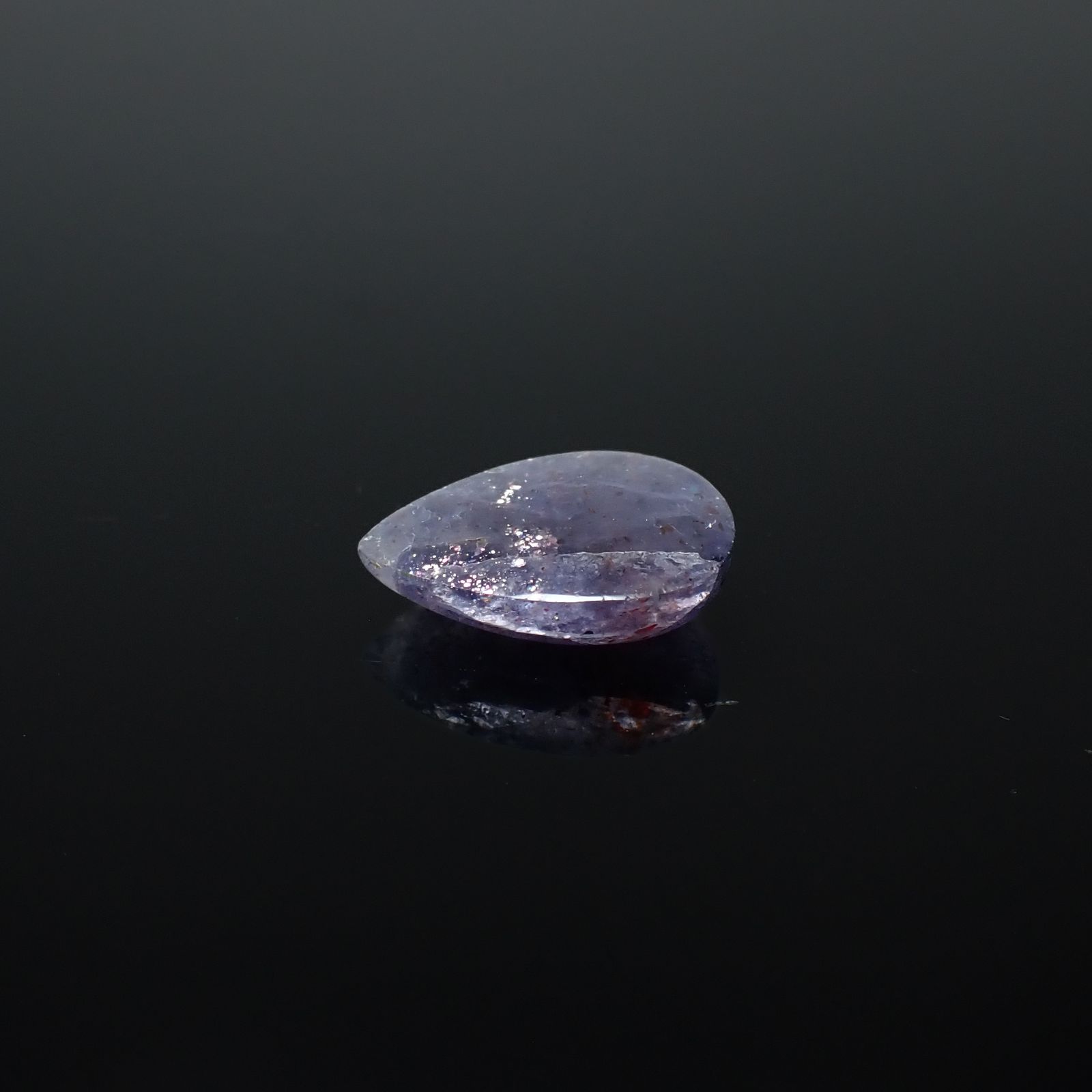 ブラッドショットアイオライト インド産 2.42ct[240226177]12x8mm前後