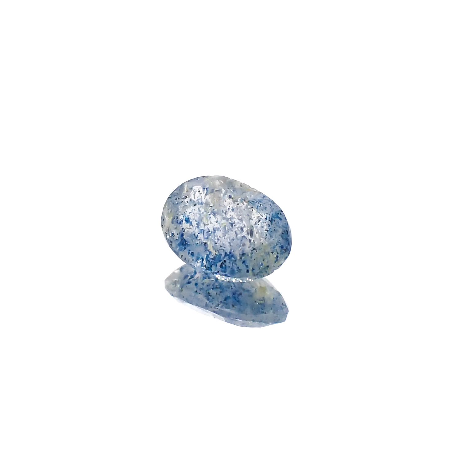 ラズライトインクォーツ アフガニスタン産 1.41ct[240125851]9.1x6.6mm前後