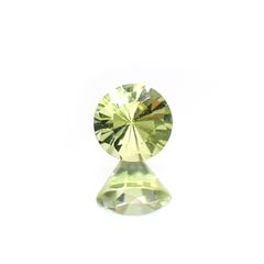 パロットクリソベリル(宝石名クリソベリル)インド産 0.35ct 識別済[220114521]3.9x3.9mm前後