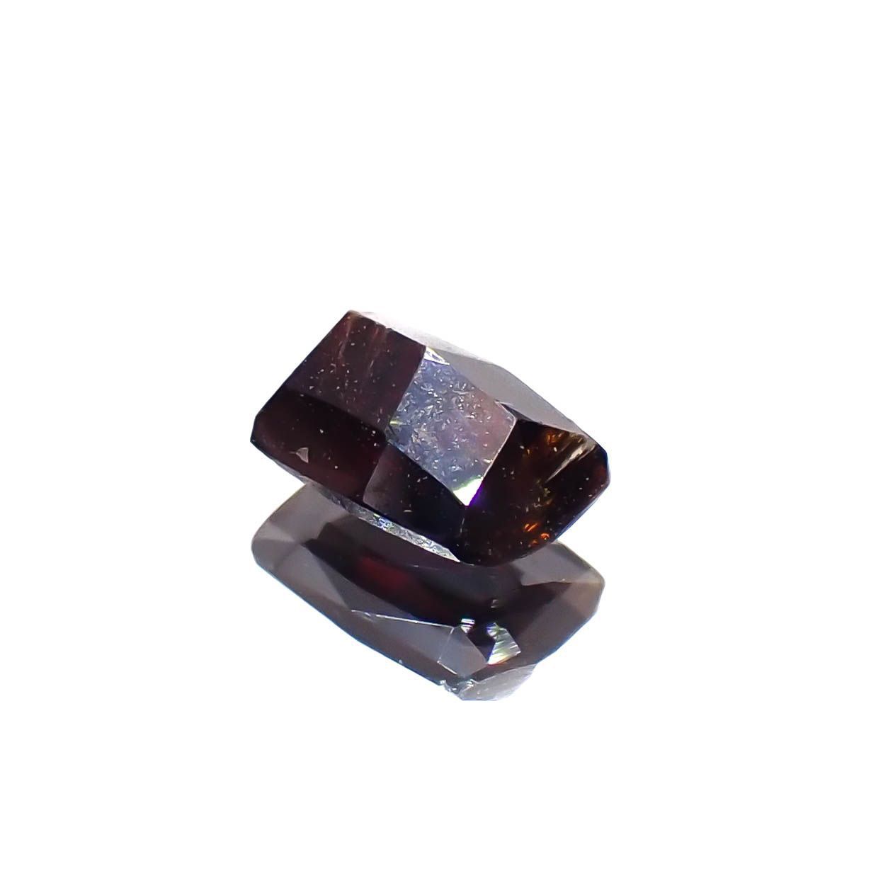 ルチル単結晶 ブラジル産 0.52ct[230119833]5.3x3.7mm前後