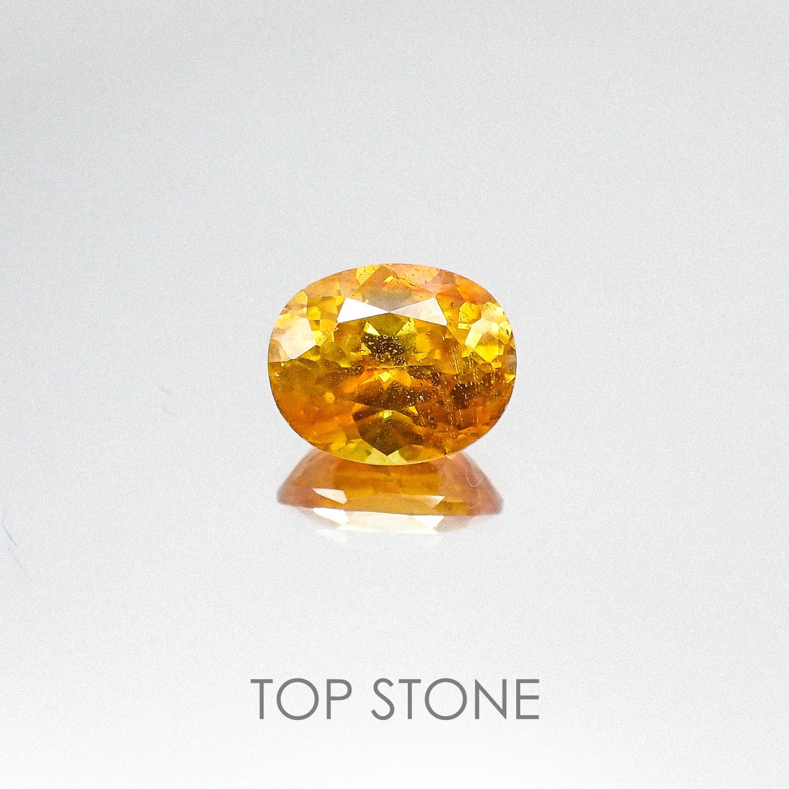 スファレライト スペイン産 ルース 3.41ct[20084472]9.6×7.9mm前後