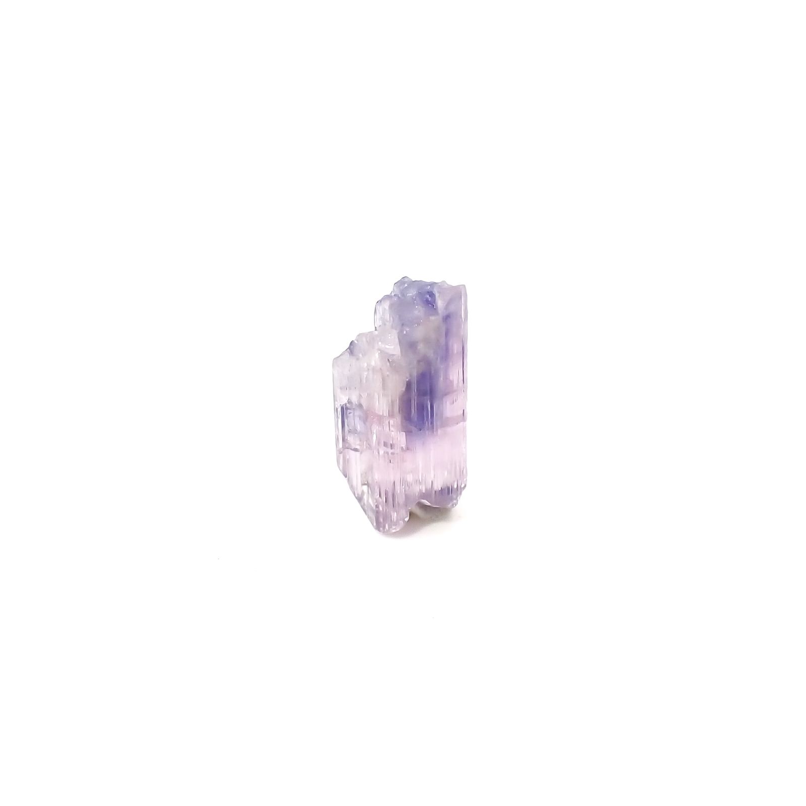バイカラータンザナイト 原石 タンザニア産 2.63ct[231224983]11.7x5.6mm前後