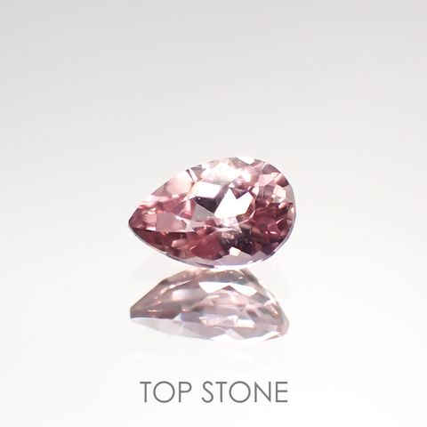 ピンクダイアスポア(宝石名ダイアスポア) アフガニスタン産 0.52ct 識別済[210912427]6.3×4.1mm前後
