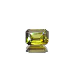 カラーチェンジスフェーン(宝石名スフェーン / カラーチェンジ・タイプ)パキスタン産 0.67ct 識別済[240627954]6.1x4.4mm前後
