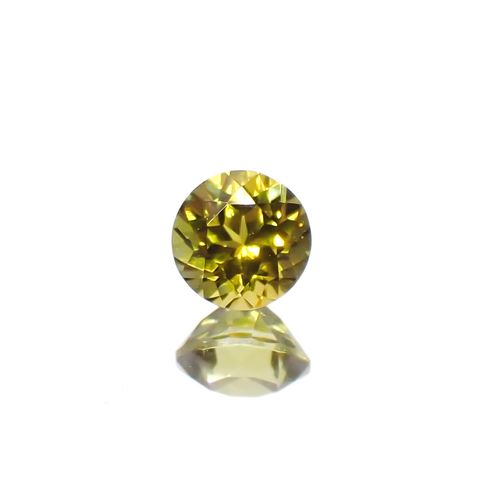 カナリートルマリン ザンビア・カナリー鉱山産 0.31ct[240527556]4x4mm前後