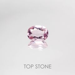 ピンクフローライト ブラジル産 ルース 1.58ct[20084747]8×6.3mm前後