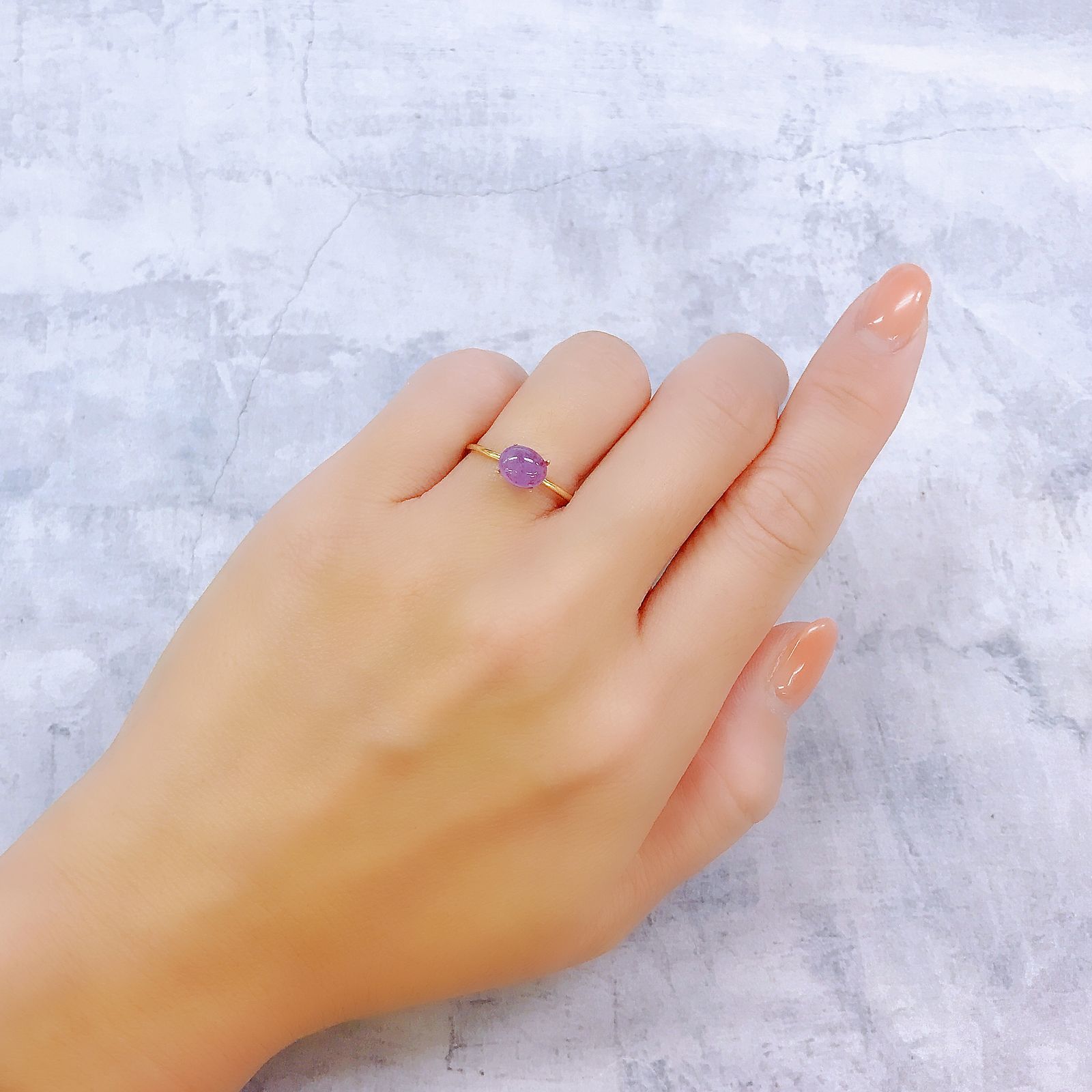 ハックマナイト アフガニスタン産 0.70ct[220917656]7.1x5.6mm前後