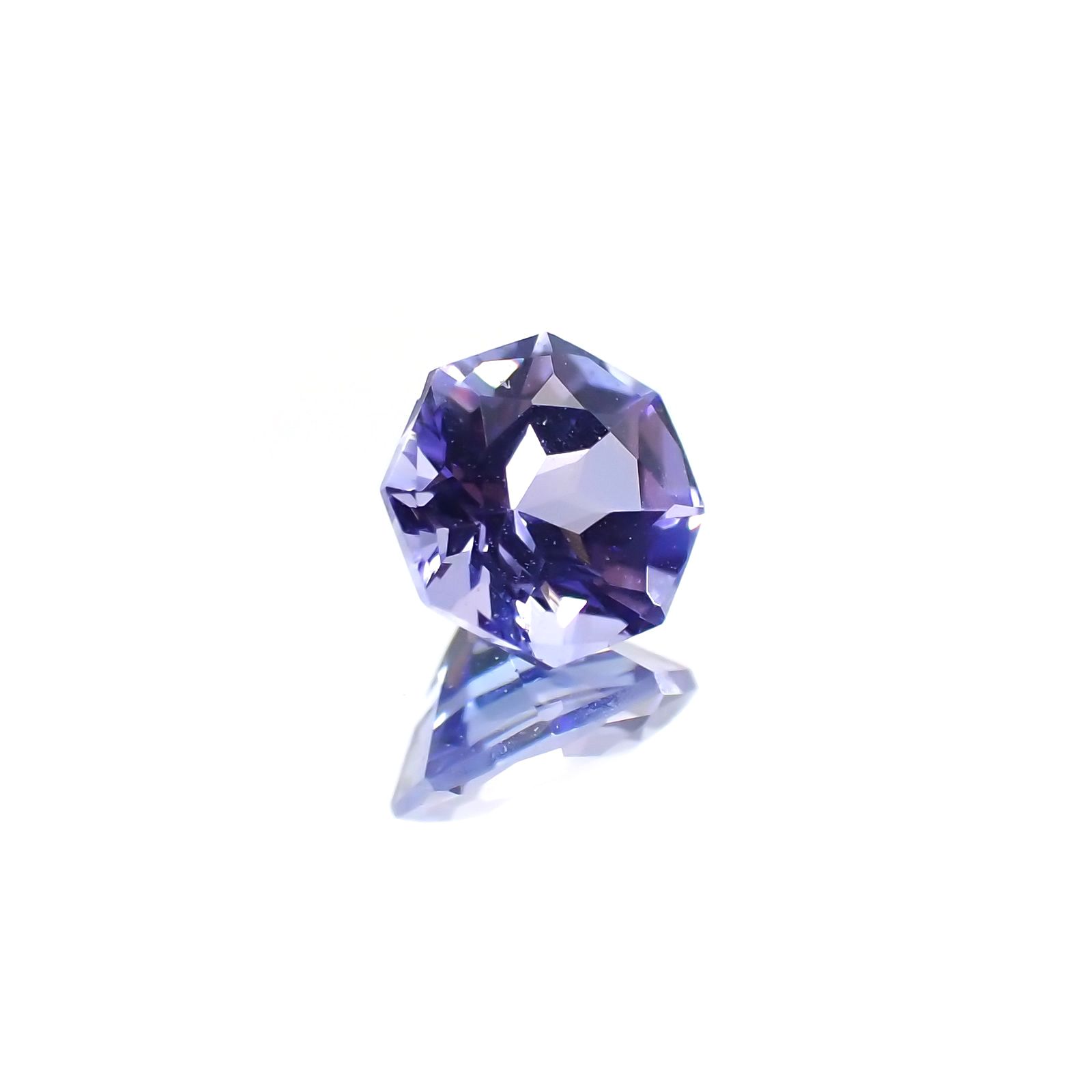 ◇オクタゴンカット◇タンザナイトSA(宝石名タンザナイト) タンザニア産 0.31ct 識別済[210611001]4.1×4mm前後