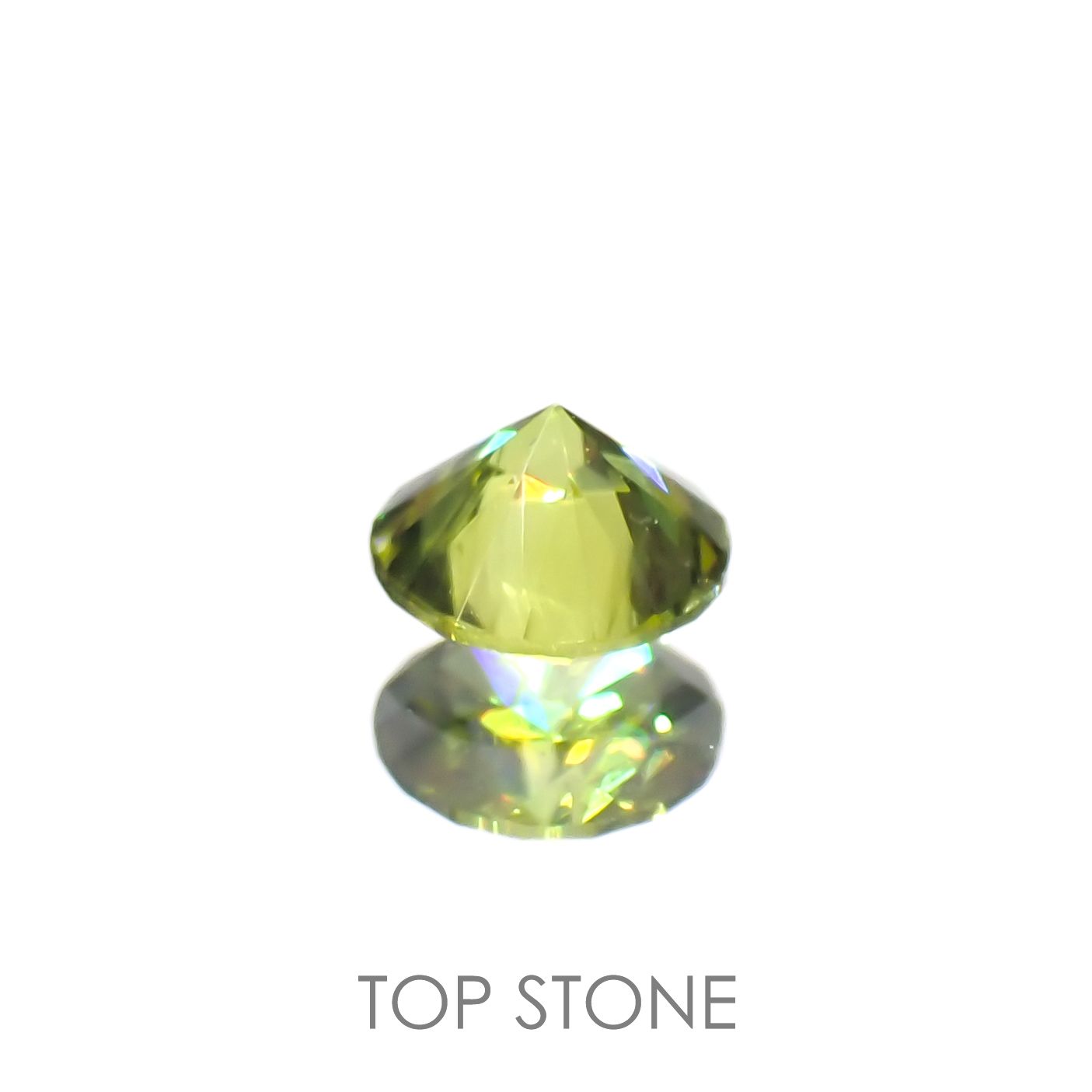 デマントイドガーネット(宝石名デマントイド・ガーネット)ロシア産 0.16ct 識別済[221119167]3.3x3.3mm前後