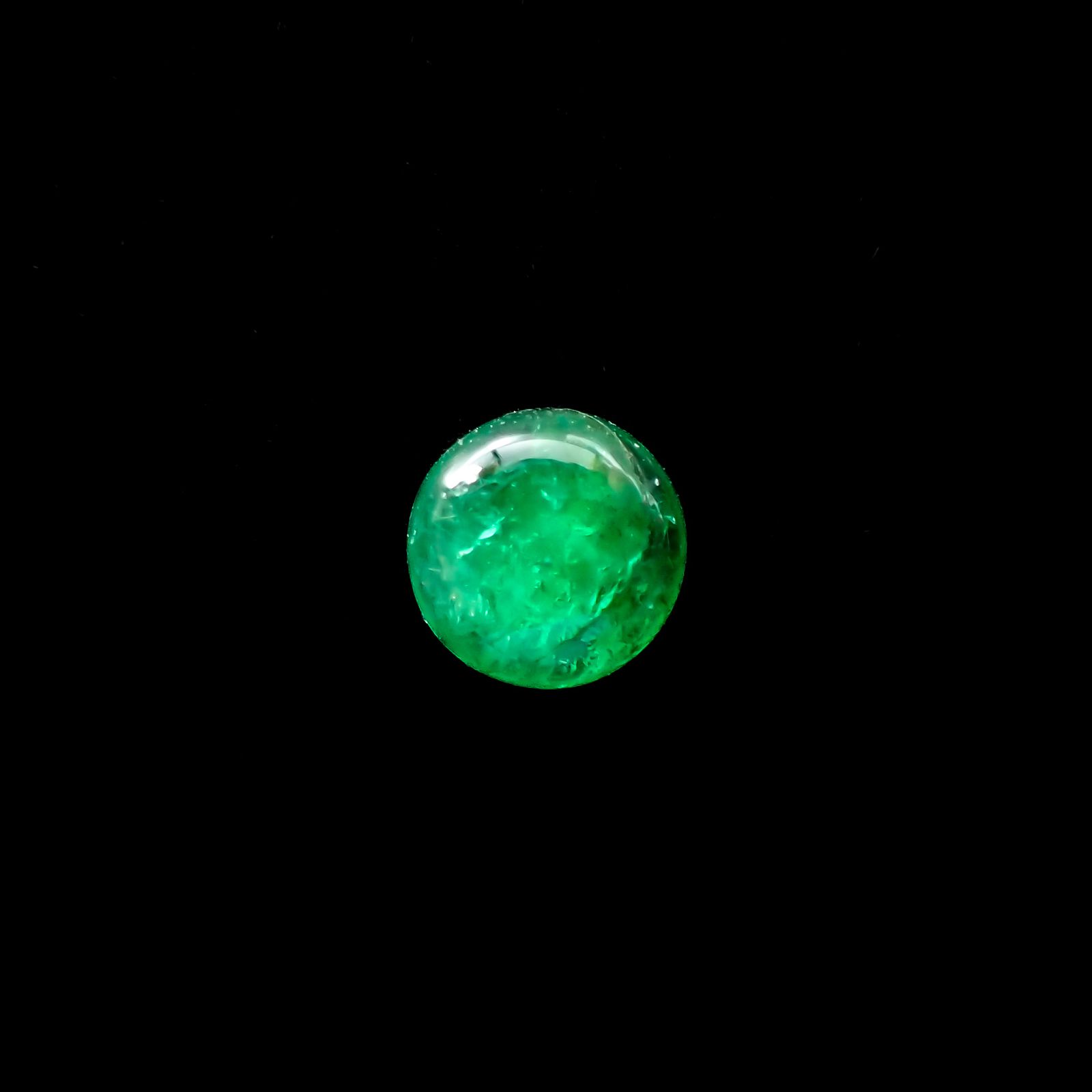 エメラルド コロンビア産 0.51ct[240326513]5.3x5.3mm前後