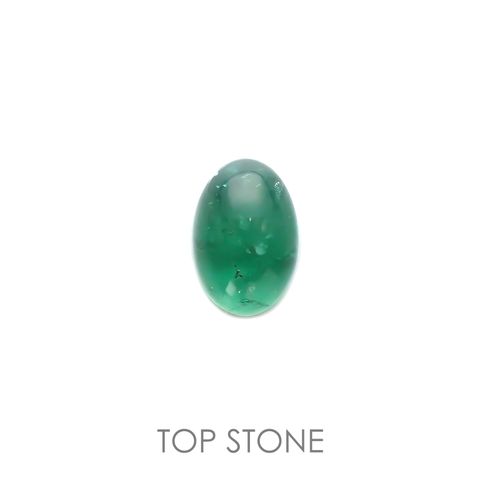 フローライト フルオレッセンス(宝石名フルオライト)イギリス・ロジャリー鉱山産 9.52ct 識別済[211113762]15.3x10.3mm前後