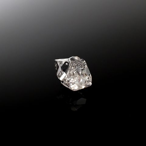 ハーキマーダイヤモンド 原石 アメリカ・ニューヨーク州産 2.55ct[240226349]10.6x7.5mm前後