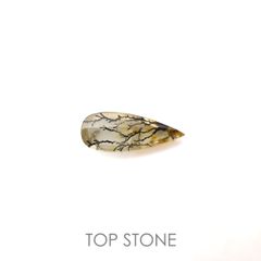 デンドリチッククォーツ ブラジル産 5.50ct[220616701]22x8.5mm前後