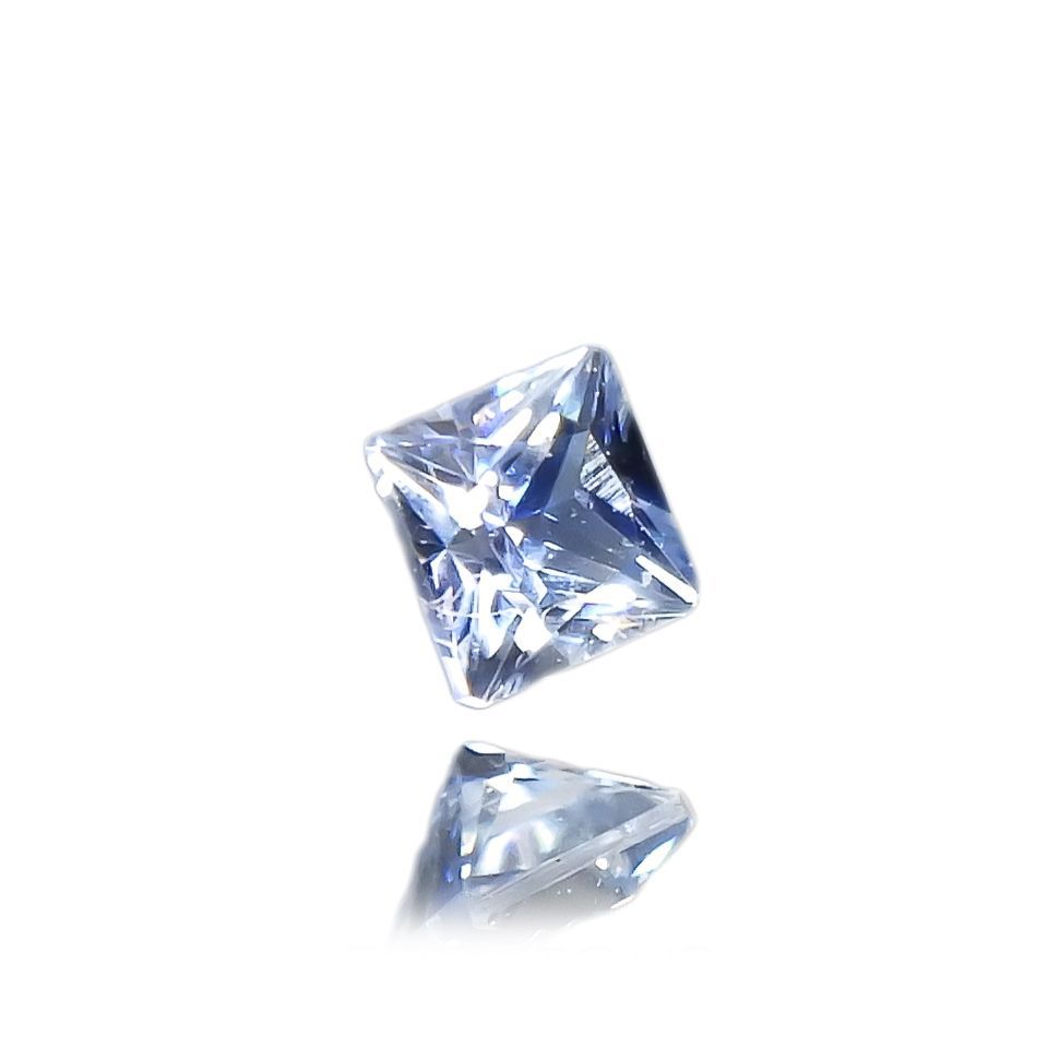 ◇プリンセスカット◇ベニトアイト アメリカ・カリフォルニア州産 0.059ct [221118975]2.1x2mm前後