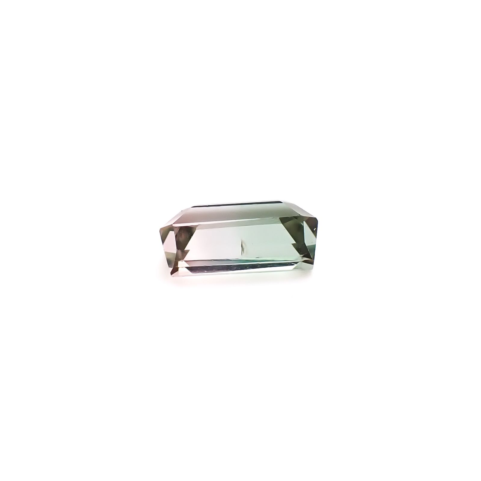 バイカラートルマリン アフガニスタン産 1.23ct / 8.1x4.7mm前後 [260932773]