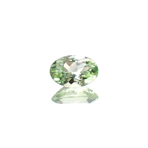 ミントペリドット パキスタン/ノルウェー産 0.48ct / 6.1x4.1mm前後 [250730636]