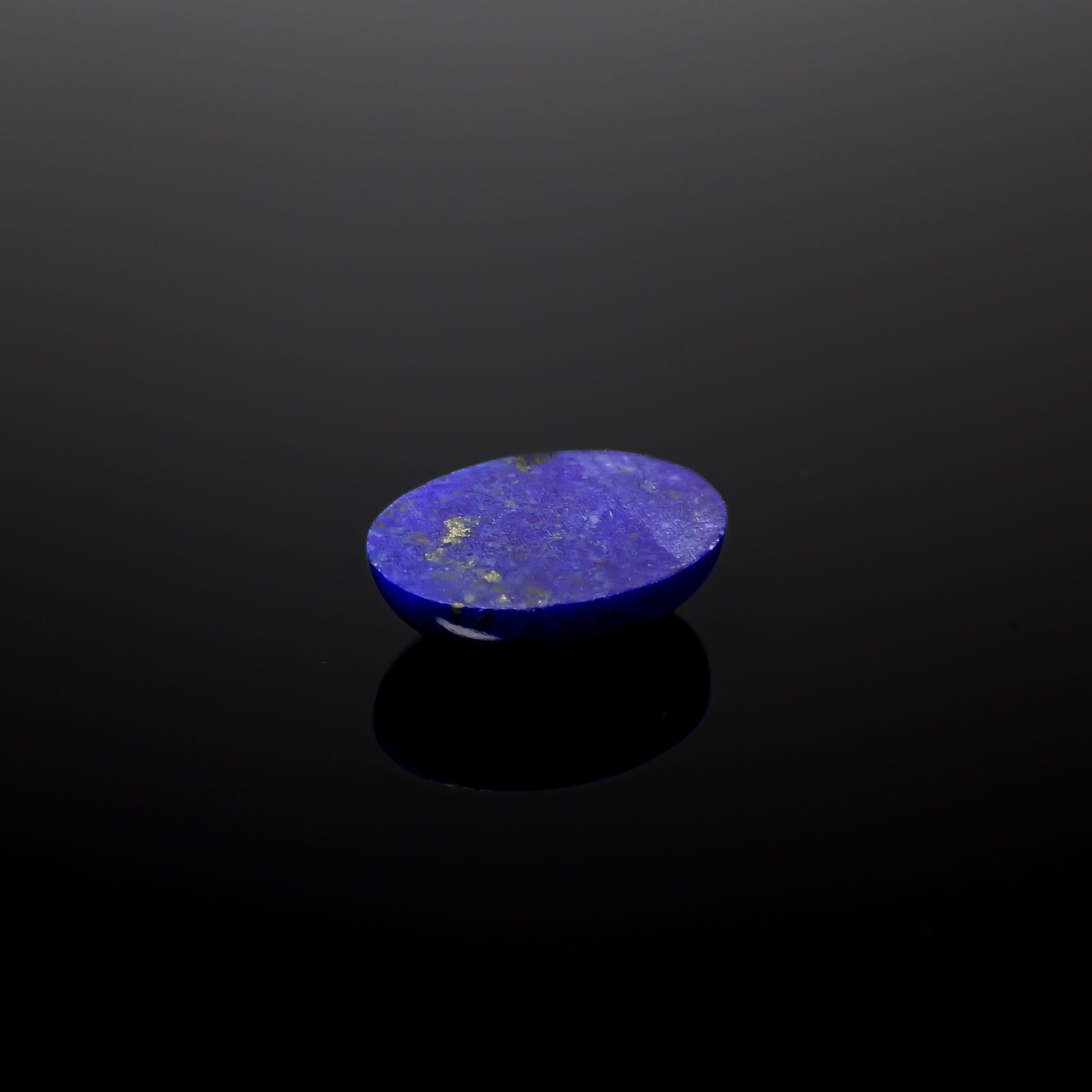 ラピスラズリ アフガニスタン産 9.97ct [241129423]17.8x13.1mm前後