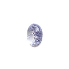 デュモルチェライトインクォーツ ブラジル産 2.33ct[230320886]9.3x6.4mm前後
