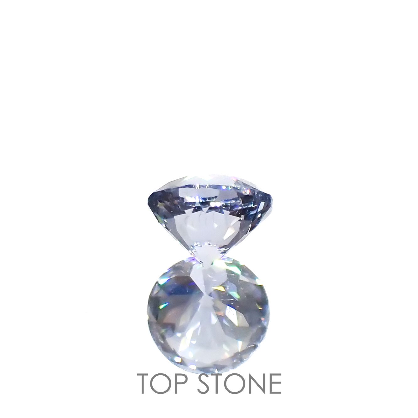 グレイッシュブルースピネル(宝石名スピネル)ビルマ/マダガスカル産 0.26ct 識別済[230119900]3.8x3.8mm前後