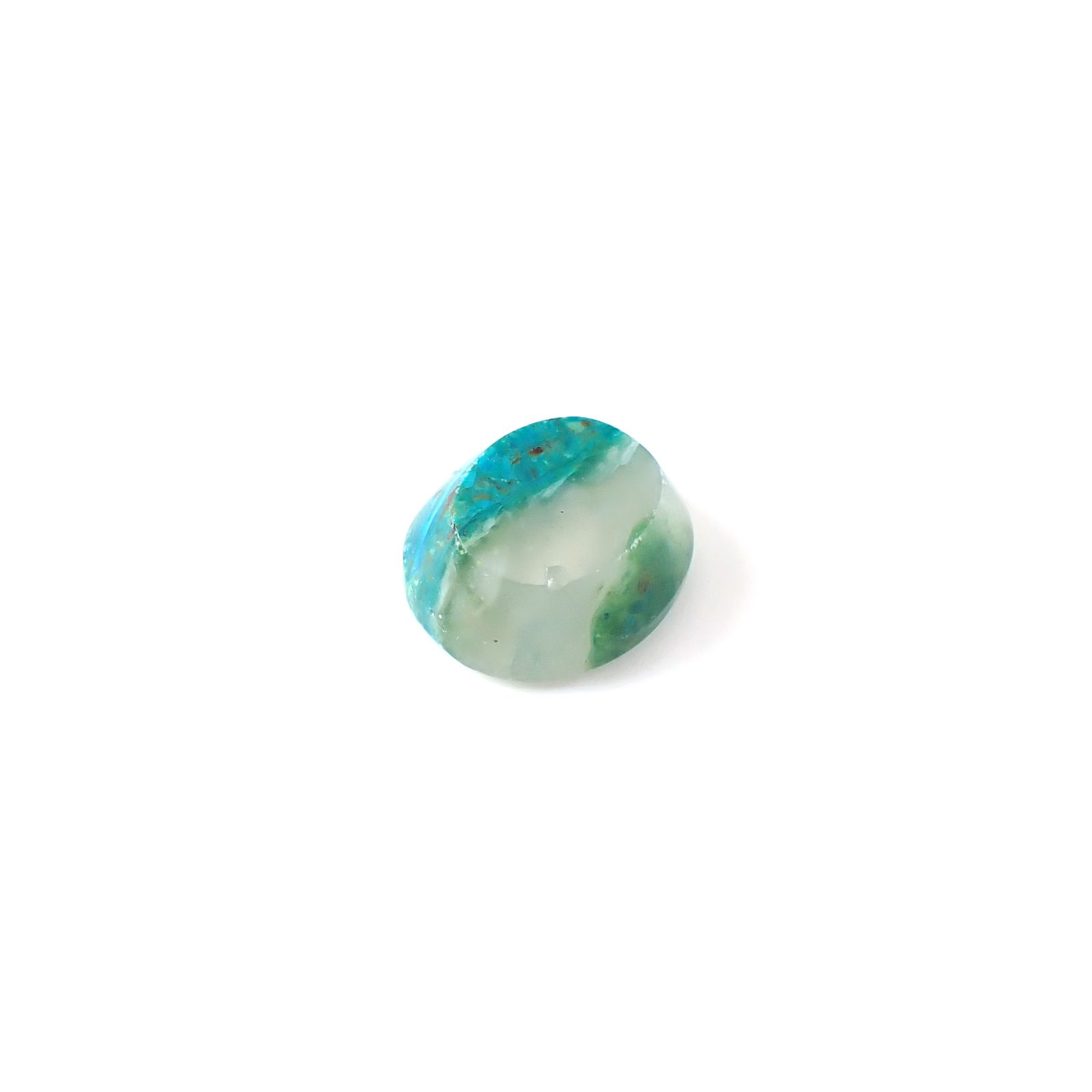 ブルーオパール ペルー産 4.57ct [250730728]11.7x10.2mm前後