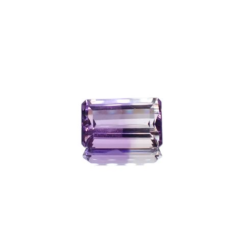 アワーグラスアメジスト(宝石名バイカラー・クォーツ)モロッコ産 3.98ct 識別済[231225100]12.7x7.8mm前後