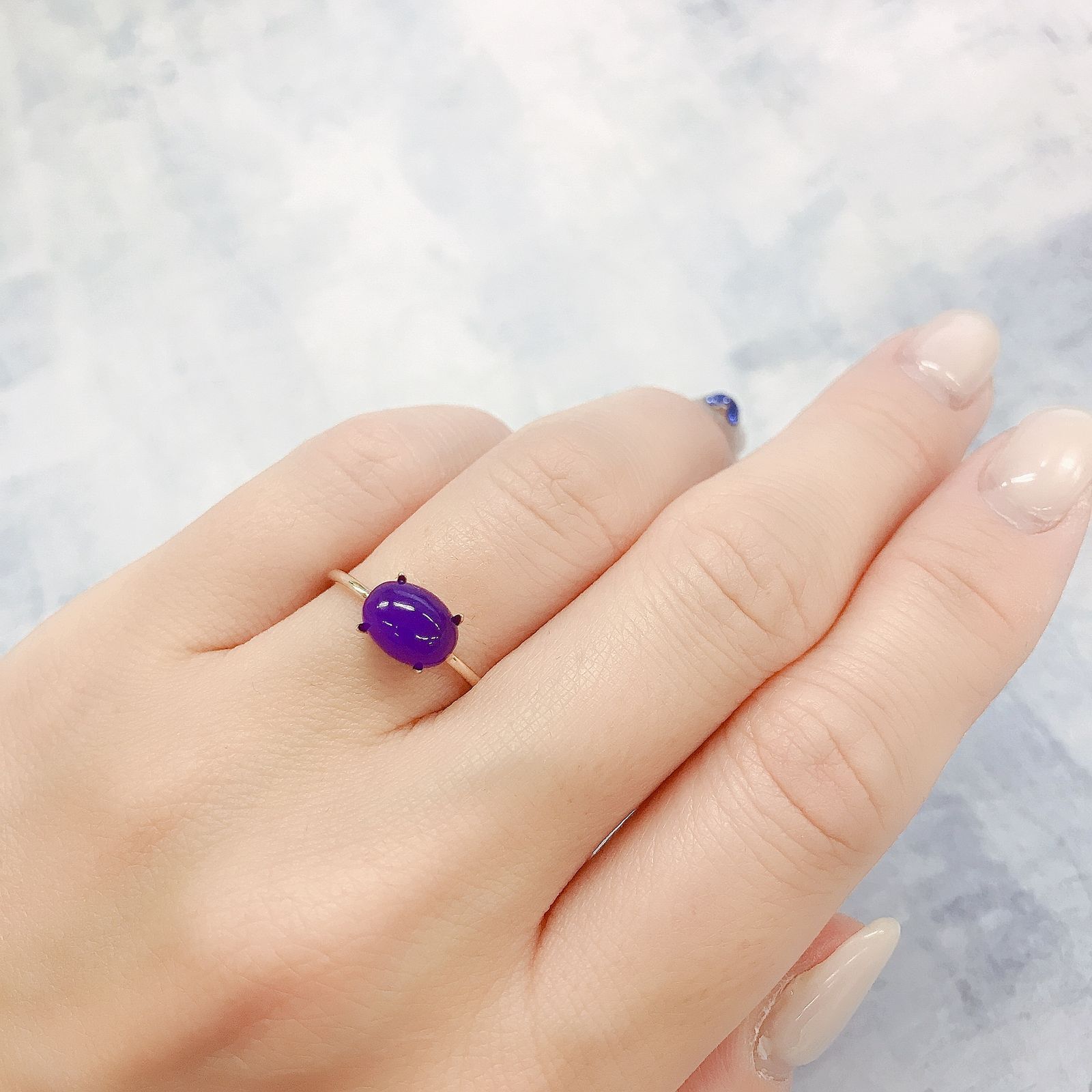 スギライト 南アフリカ産 1.98ct[220415653]8.3x6.2mm前後