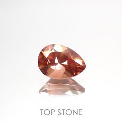 オレゴンサンストーン(宝石名ラブラドライト) アメリカ・オレゴン州産 0.58ct 識別済[20074157]7×5.1mm前後