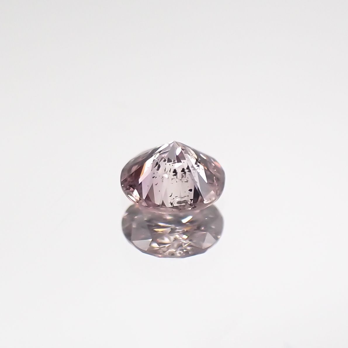 ピンクダイヤモンド I-1 / FANCY LIGHT PURPLISH PINK ソーティング付き 産 ルース 0.067ct[210711782]2.6×2.7mm前後