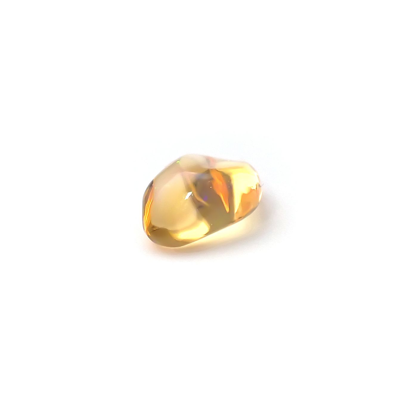 ファイヤーオパール 原石 メキシコ産 0.78ct[240125266]8x5.2mm前後