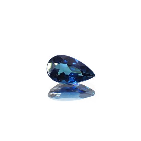 インディゴライト ブラジル産 0.46ct / 6.9x3.9mm前後 [250931097]