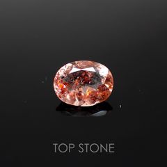 ファイヤークォーツ ナイジェリア産 ルース 1.46ct[210410209]8.9×6.9mm前後