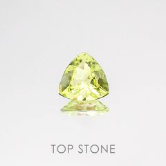 パロットクリソベリル インド産 ルース 0.39ct[20084680]5.1×5.1mm前後