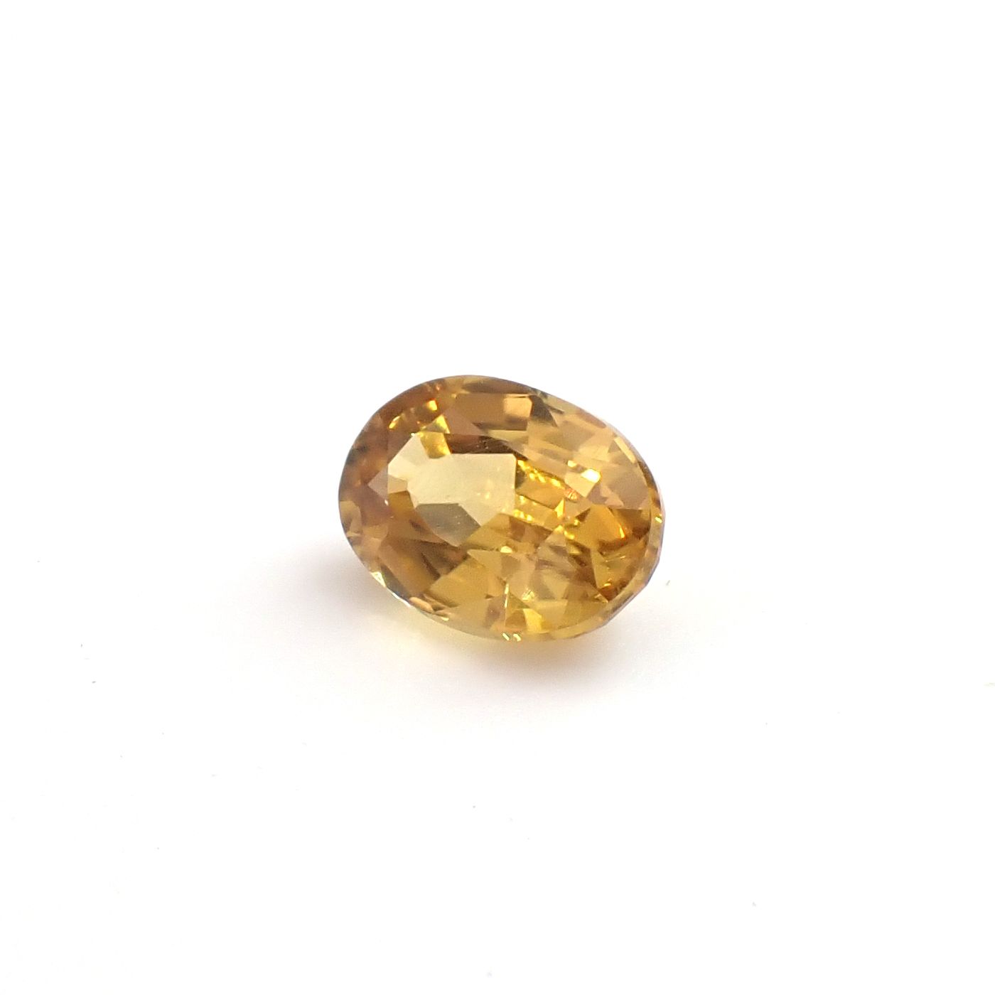 イエロージルコン スリランカ/カンボジア産 1.72ct / 8.2x5.5mm前後 [260932964]