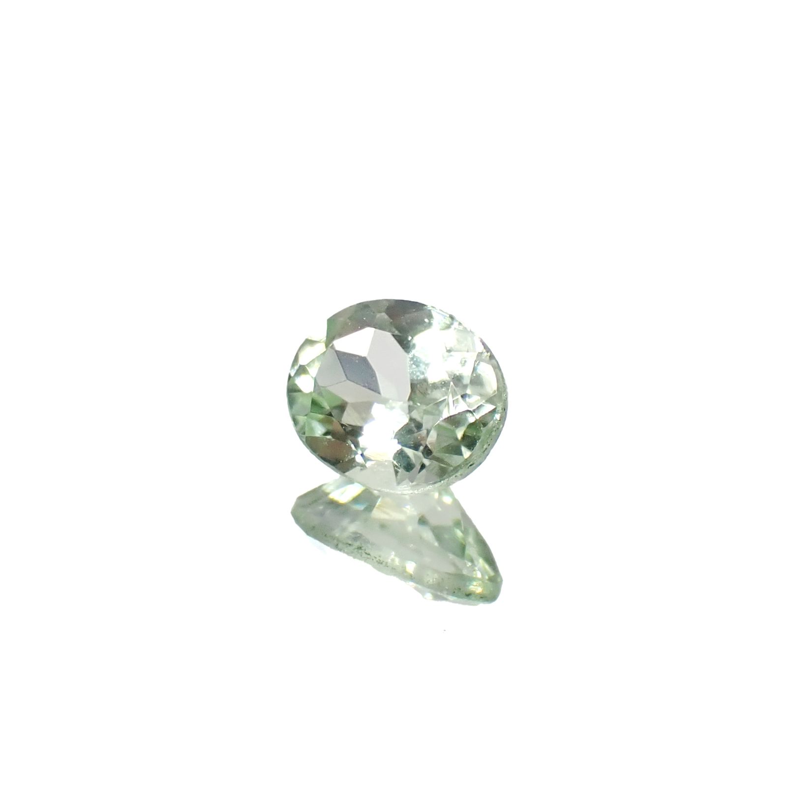 ミントペリドット パキスタン/ノルウェー産 0.40ct [250730640]5.2x4.2mm前後