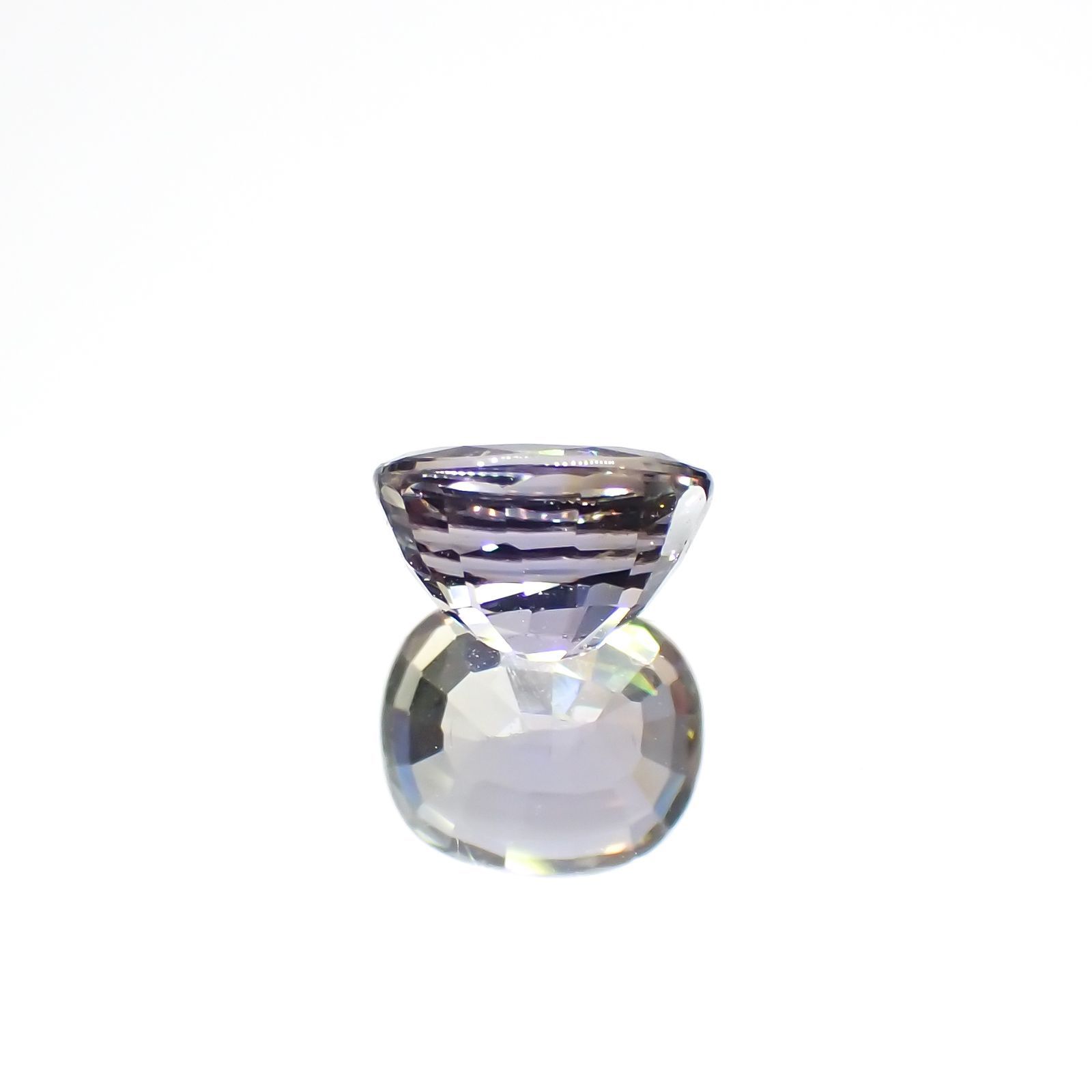 バイカラータンザナイト(宝石名ゾイサイト)タンザニア産 0.86ct 識別済[220717002]6x5.2mm前後