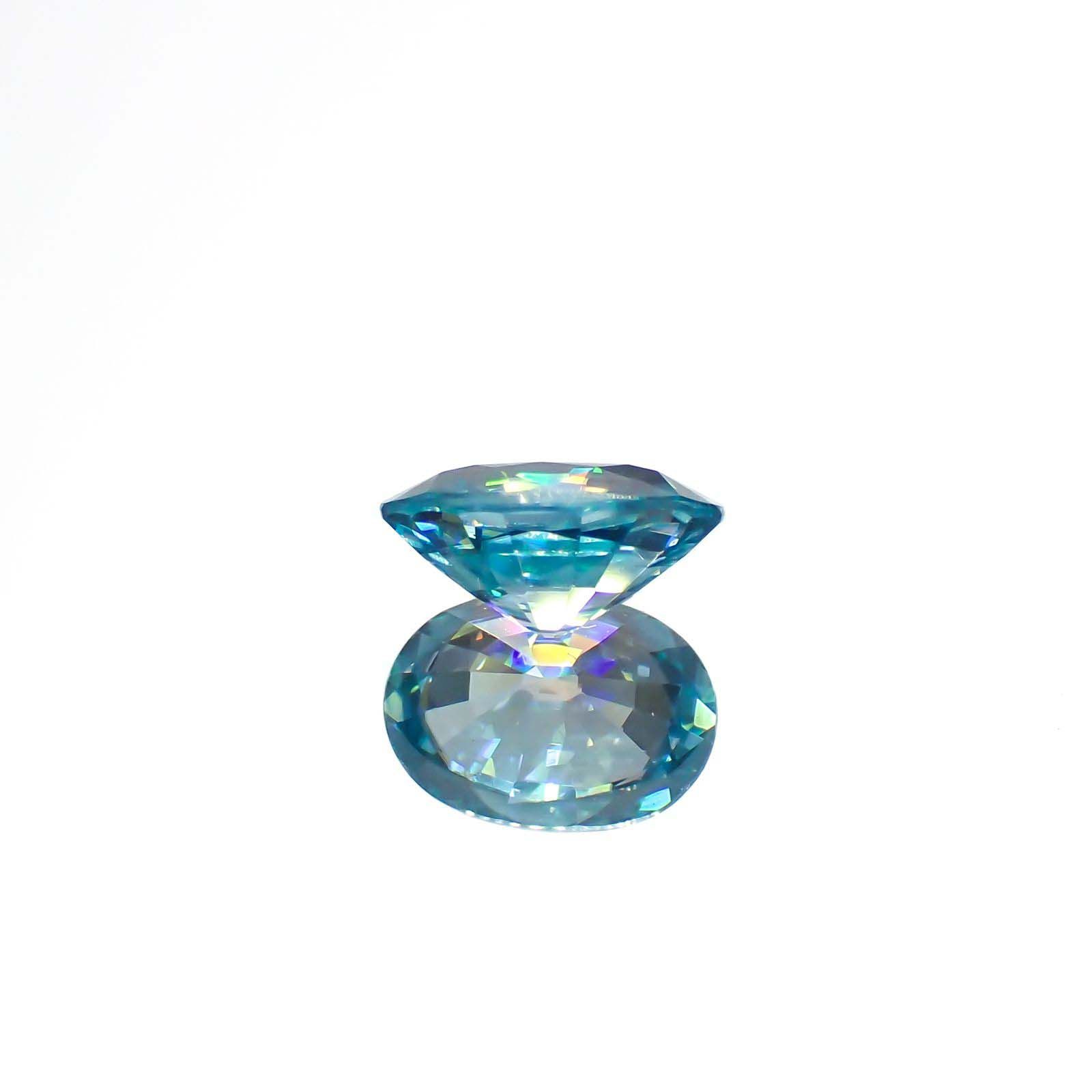 ブルージルコン カンボジア産 1.74ct[221018655]8x5.9mm前後